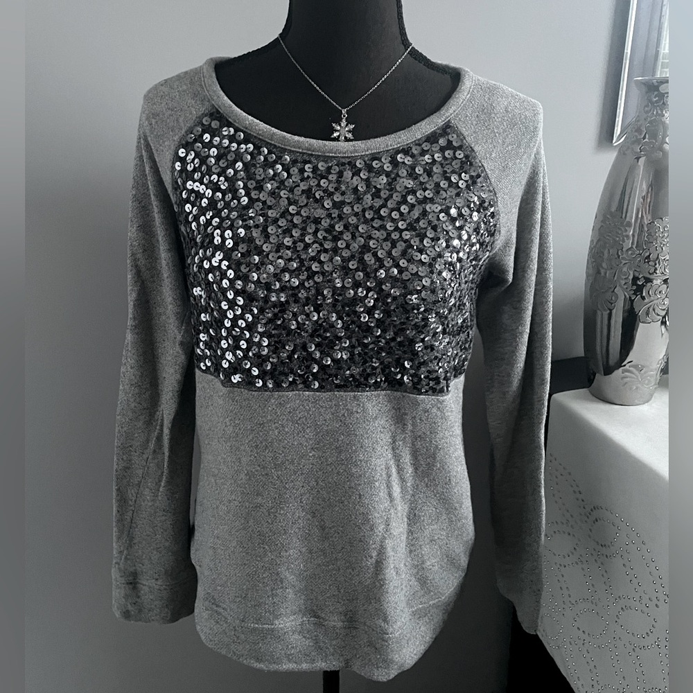 Express Sequin Sweatshirt